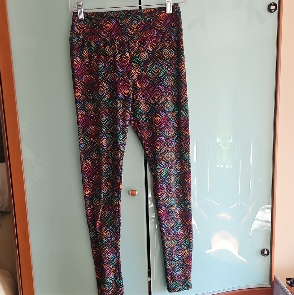 LuLaRoe Colorful Geometric Leggings